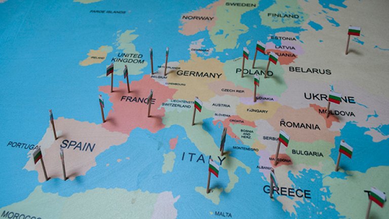 "София - 6" отбелязват на тази карта всички дестинации, които са завладели до момента