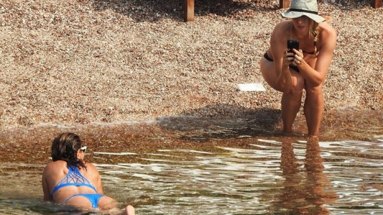 Шарапова на почивка в Черна гора