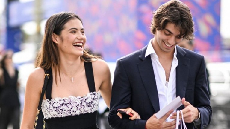 Ема Радукану и Карло Агостинели (син на американския милиардер Робърт Агостинели)