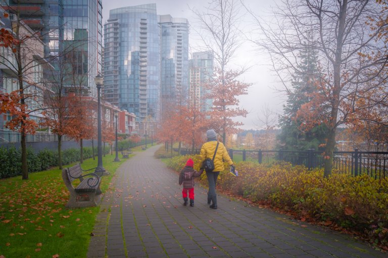 В Канада ценят разходките на свеж въздух и това се отразява на качеството им на живот.