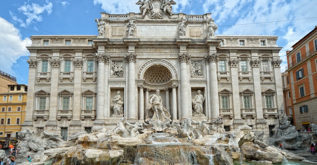 Trevi Fountain, Рим