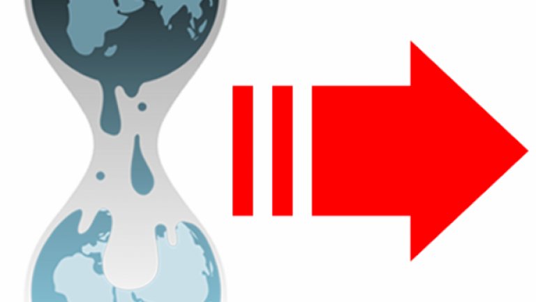 ... и от WikiLeaks вече спуснаха обвинение, че е изплагиатствано тяхното лого в Twitter