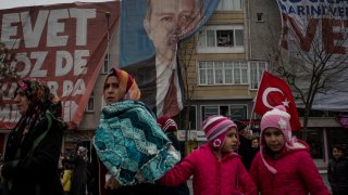 ердоган, протест