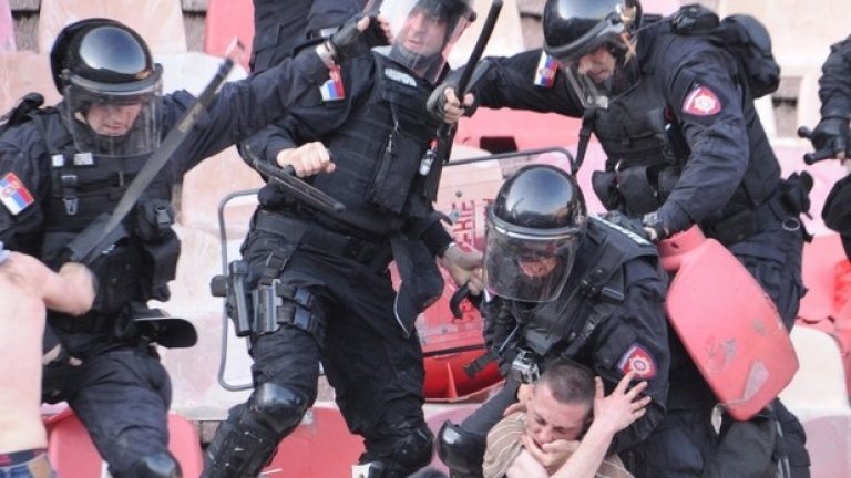 10 за боя, 0 за футбола на Звезда - Партизан