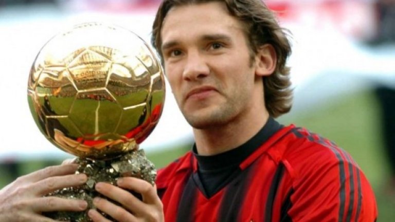 2004 - Андрий Шевченко, Милан
През 2006-а напусна Милан, за да отиде в Челси, където прекара 3 слаби години. Завърна се за кратко в Милано, но не успя да повтори първия си период. До 2012-а остана в Динамо Киев. След европейското първенство бе назначен за селекционер на националния тим на Украйна.