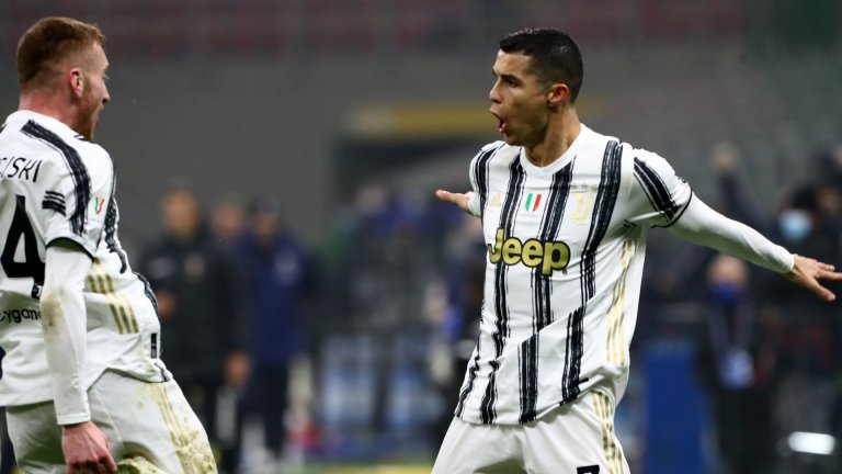 Роналдо поведе Ювентус към обрат на "Меаца"
