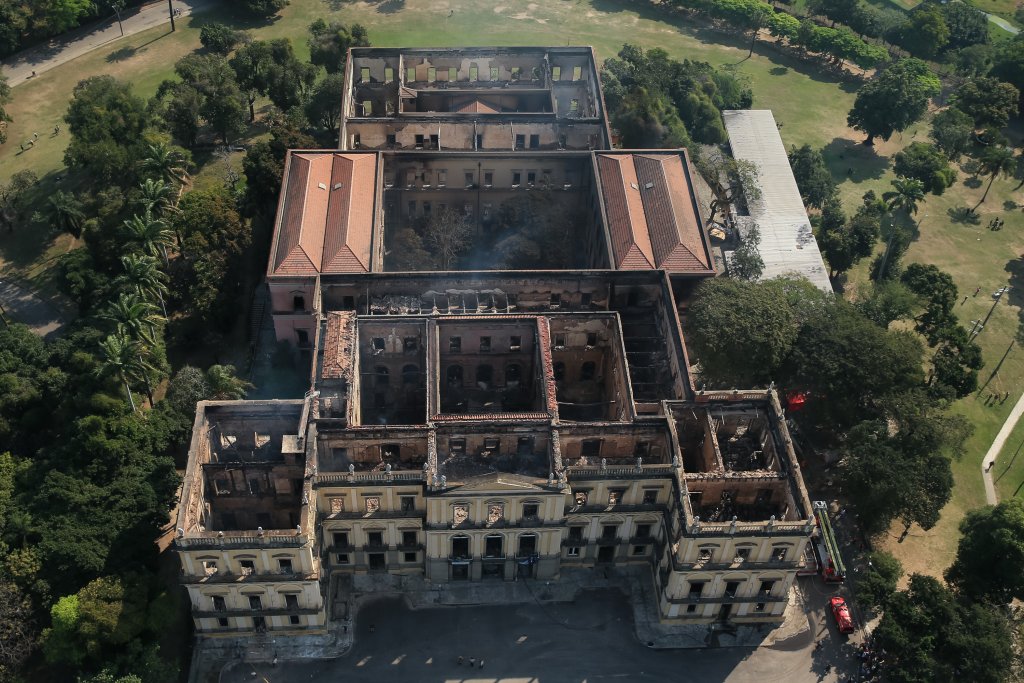 Fire Destroys Iconic National Museum of Brazil