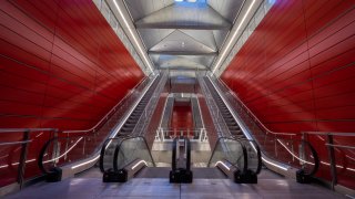 Новата линия на метрото в Копенхаген се слави с красивите си станции 