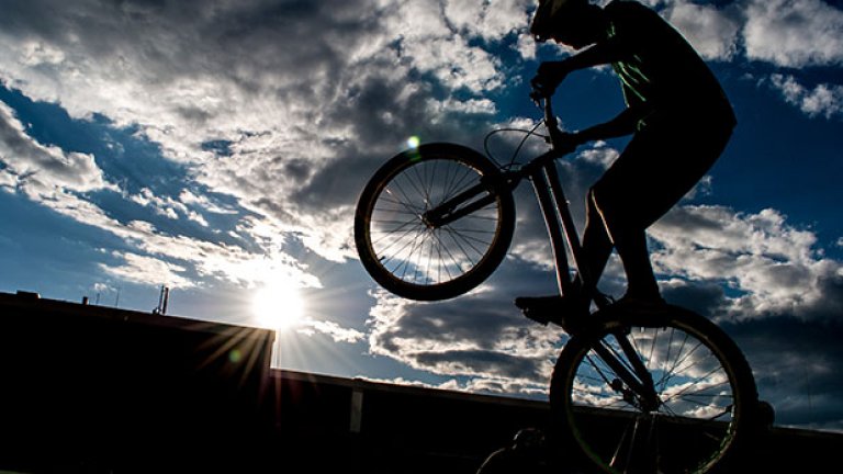 На две колела над София