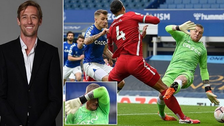 "Пикфорд ще съжалява за влизането си срещу Ван Дайк. Това е кракотрошач! Загубата за Ливърпул е огромна"