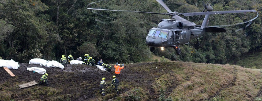 Chapeocoense Airplane Crashes in Colombia