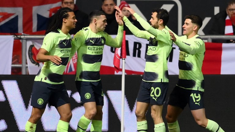 Сити не срещна проблеми по пътя към четвъртфиналите