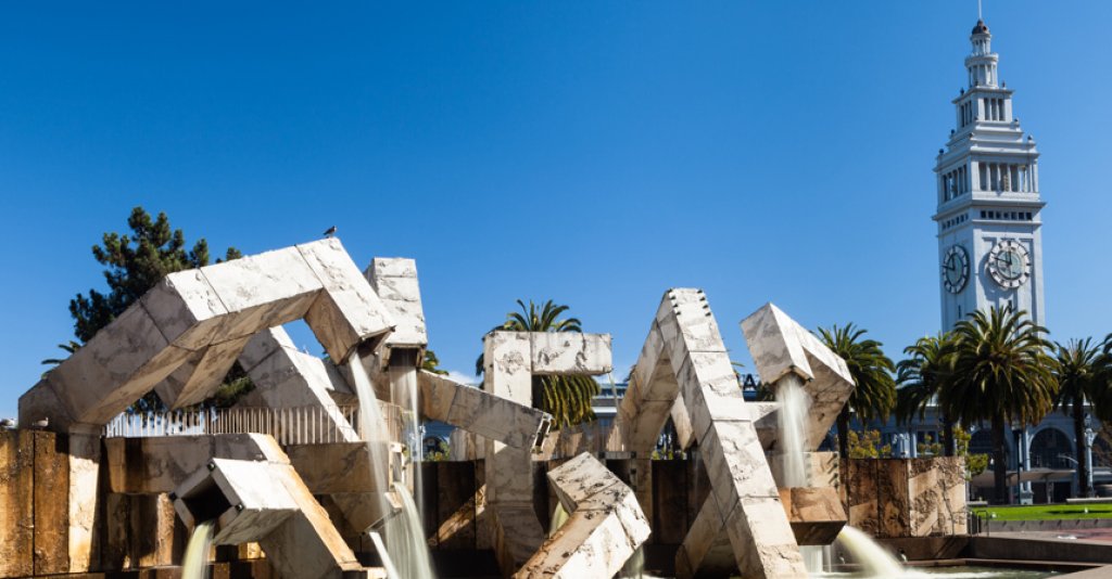 Vaillancourt Fountain, Сан Франциско