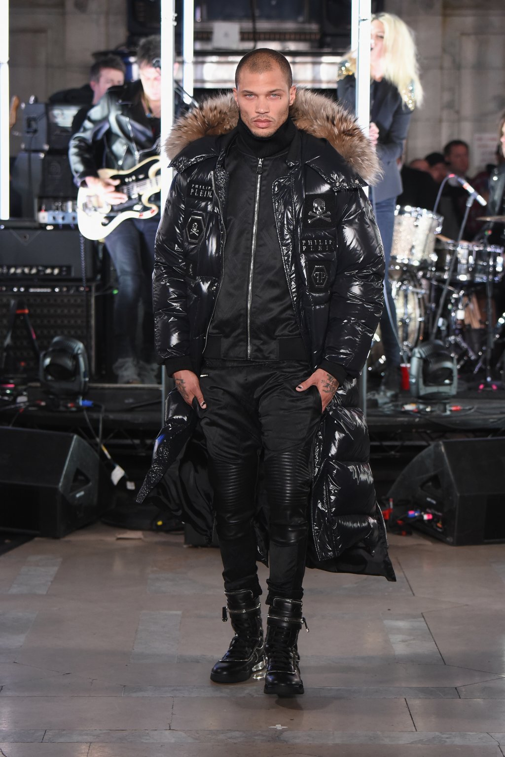 Джеръми Мийкс на New York Fashion Week