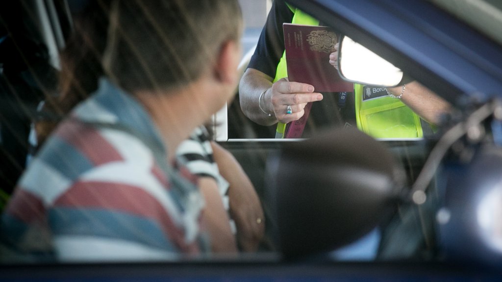Border Force At Work At UK Ports