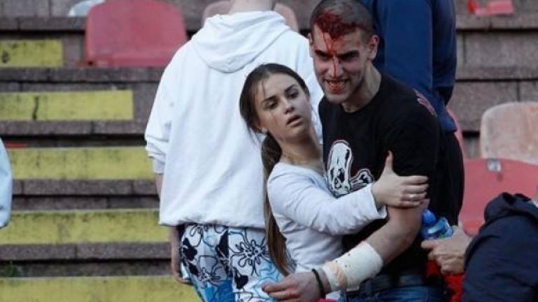 10 за боя, 0 за футбола на Звезда - Партизан