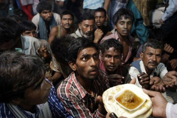 Храна за бедни, Индия