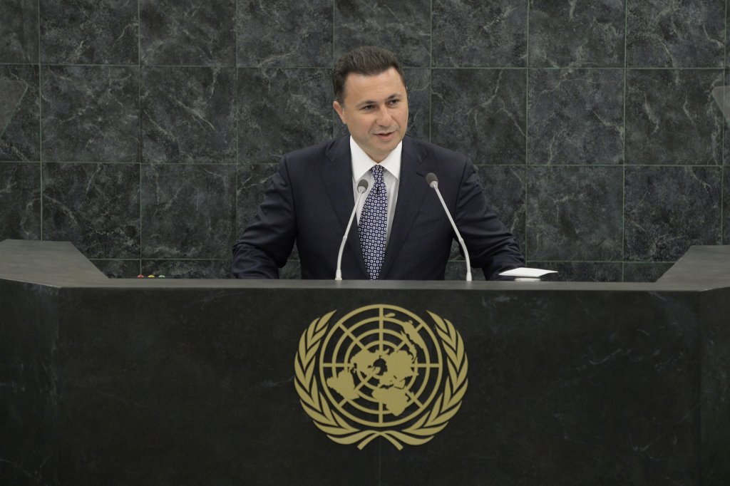 никола груевски, македонски премиер