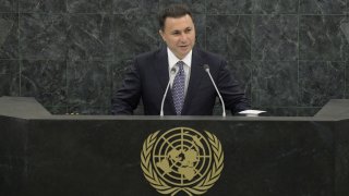 никола груевски, македонски премиер