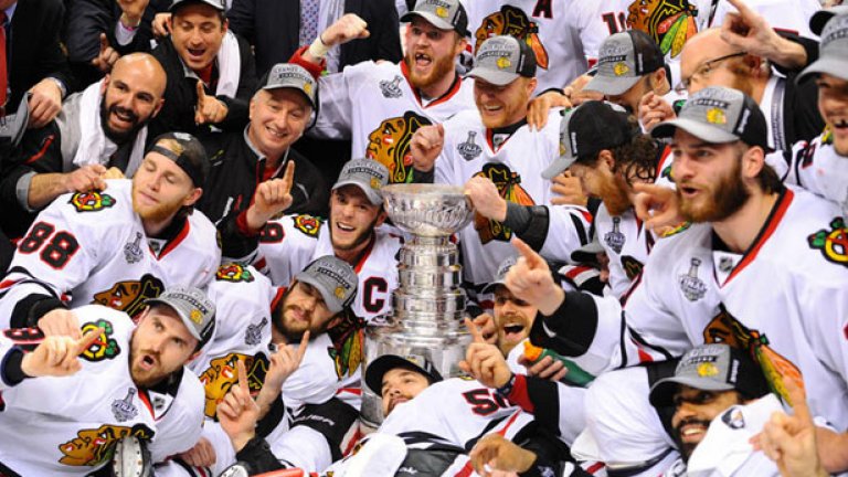 Чикаго Блекхоукс спази традицията и спечели титлата в НХЛ с изцяло брадясал тим, изкарал в този вид целите плейофи.
