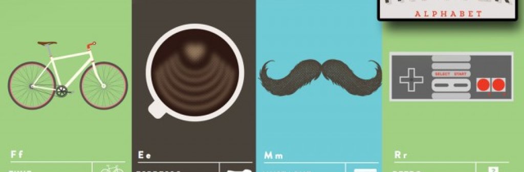 alphabet-hipster