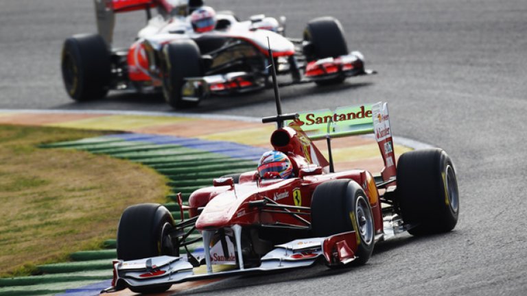 Новият болид на Ferrari се представи добре на предсезонните тестове