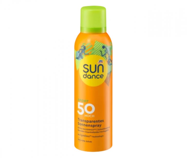 SUNDANCE Прозрачен слънцезащитен спрей Sport SPF 50, 200 ml