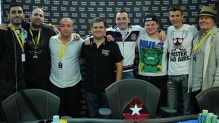 Финалистите на ЕUREKA Poker Tour Bulgaria 2011