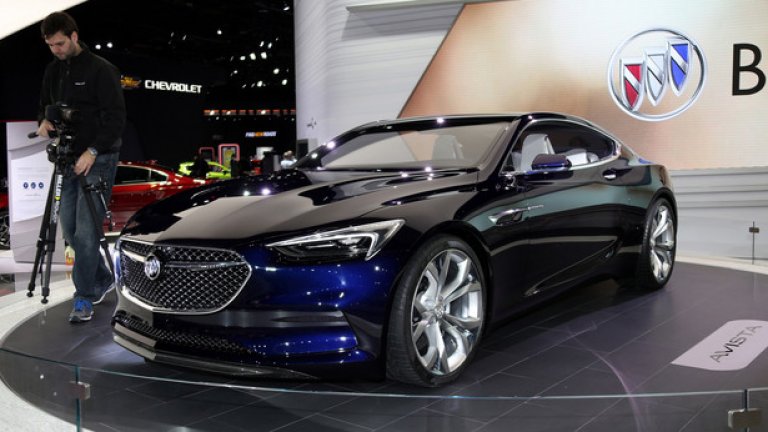 Buick Avista е една от големите звезди на шоуто в Детройт