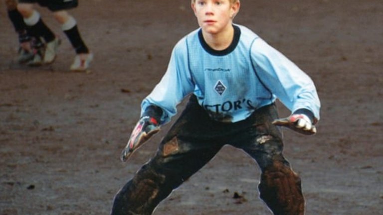 Въпреки че, както се вижда и от тази снимка, и в Германия може да се поизтърка тревата пред голлинията.