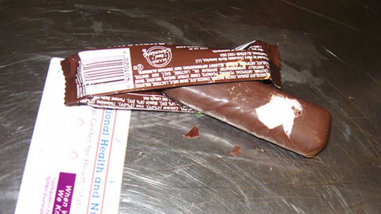 Метаамфетамин, покрит с шоколад