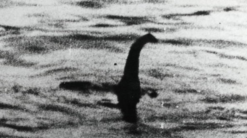 Scotland August, 1934. A photograph allegedly showing the Loch Ness monster. This photograph was revealed as a fake many years later.