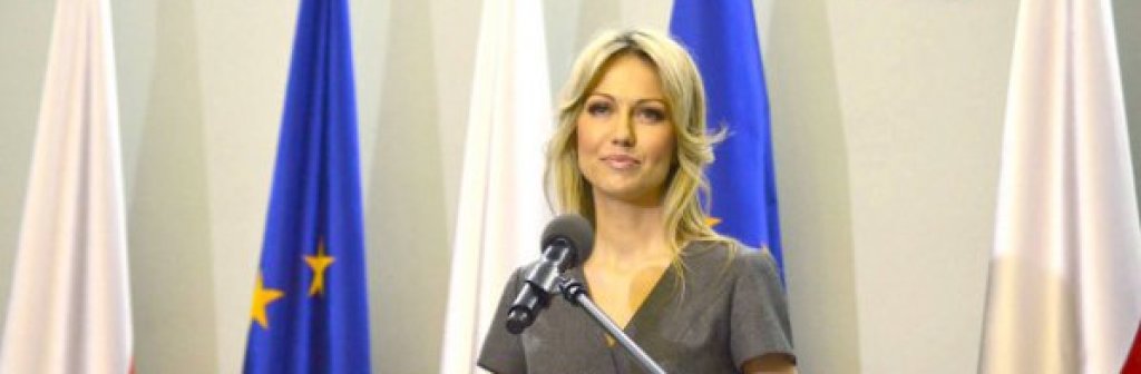 Красивата Магдалена Огурек заяви, че Полша не е готова за жена-политик.