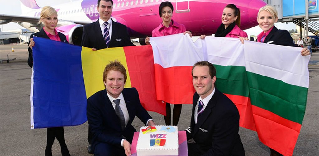 През май Летище Бирмингам отпразнува полетите на Wizz air до Букурещ, Вроцлав и София