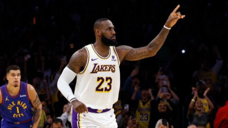 40 000 точки! На 39 г. ЛеБрон продължава да покорява нови върхове