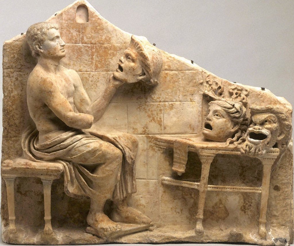 1222px-Relief_with_Menander_and_New_Comedy_Masks_-_Princeton_Art_Museum
