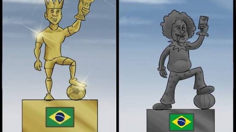 Но не е само Аржентина. Бразилия - преди и сега