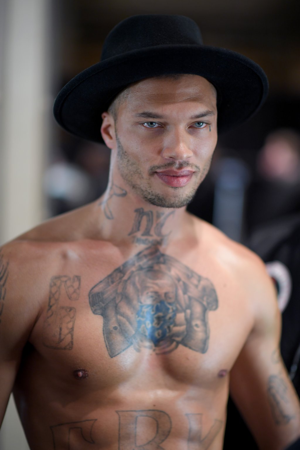 Джеръми Мийкс на New York Fashion Week