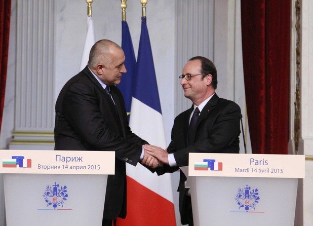 "Франция винаги се е намесвала във важни за България моменти, когато трябва да се даде репер за развитие", каза Бойко Борисов