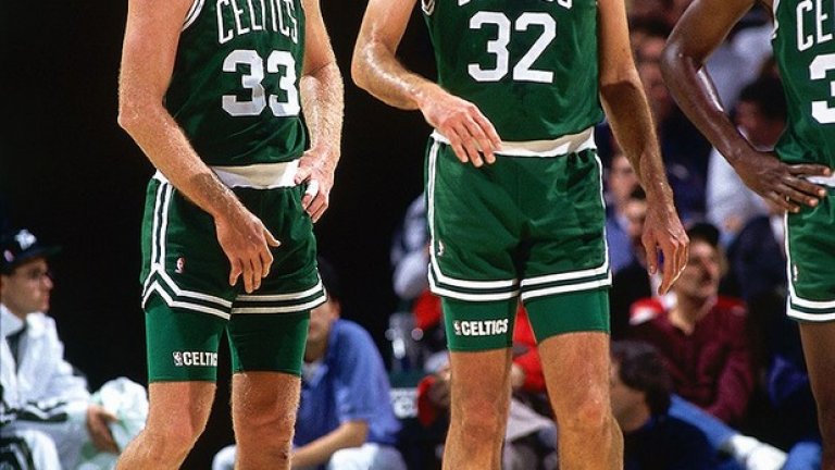Лари Бърд и Кевин Макхейл бяха звездите на Бостън през 80-те и доказаха, че белите могат да скачат.