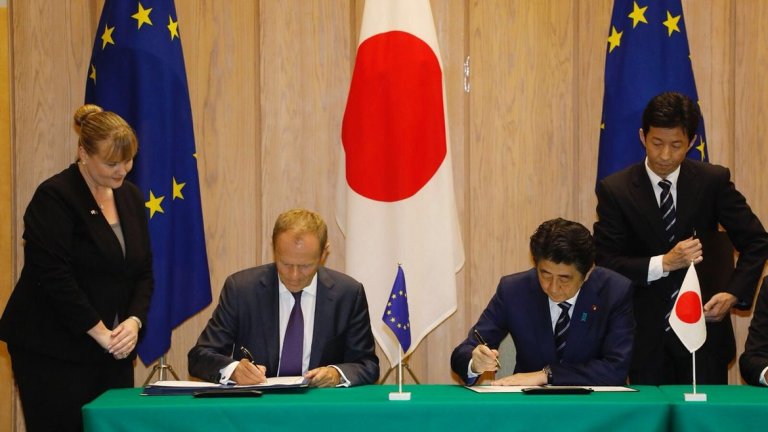 Какво се променя с историческата сделка между ЕС и Япония