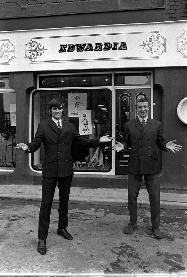 10 октомври 1967 г. - Бест с врага.
Бести и Майк Съмърби от Манчестър Сити откриват заедно бутиков магазин в града. Двамата са добри приятели, въпреки съперничеството на терена. Дясното крило на Сити е наричано Бъзър, използвано за хората, които често правят номера на околните. Пасва си идеално с Бест, който е зевзек от подобна величина.