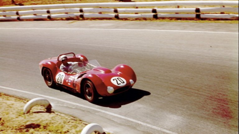 Септември, 1963-та: Гранд При Ривърсайд. Maserati Tipo 60