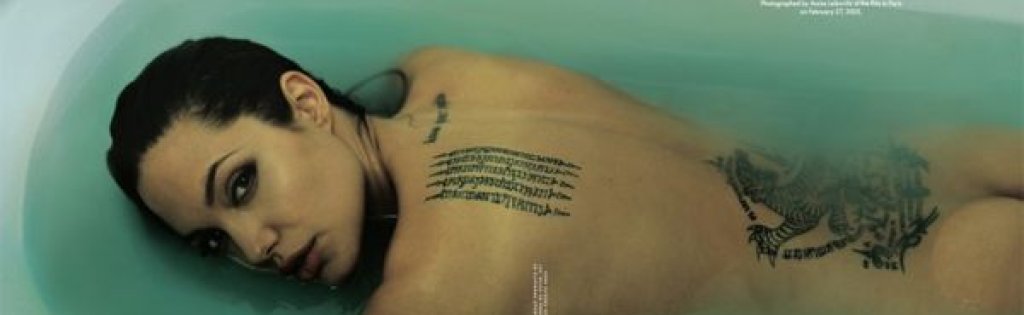 Анджелина Джоли за Vanity Fair