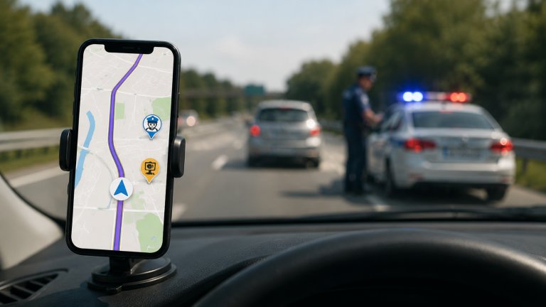 Ще спре ли апът да предупреждава за пътна полиция?