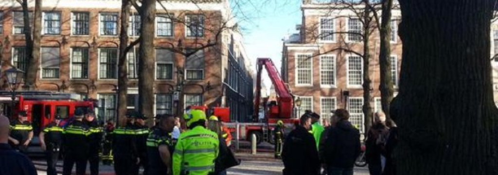 Fire at British embassy in The Hague