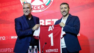 ЦСКА обяви Душан Керкез: Виждам вяра и амбиция за постигане на целите