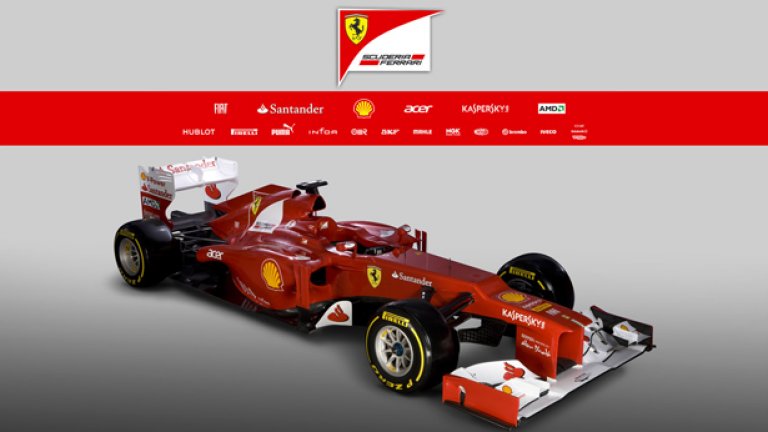 Ferrari F2012 вече е готов