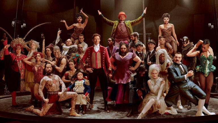 The Greatest Showman / Най-великият шоумен
Пригответе се за пищен мюзикъл, който ще разкаже историята на създаването на прочутия цирк "Барнъм и Бейли" (бъдещият "Ринглинг Брос"). Хю Джакман е цирковият импресарио, а Зак Ефрон, Мишел Уилямс и Ребека Фъргюсън са част от звездния кастинг.