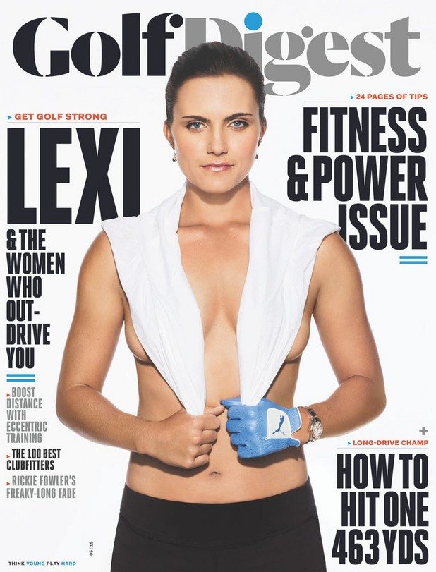 20. Лекси Томсън – Golf Digest, май 2015 г.